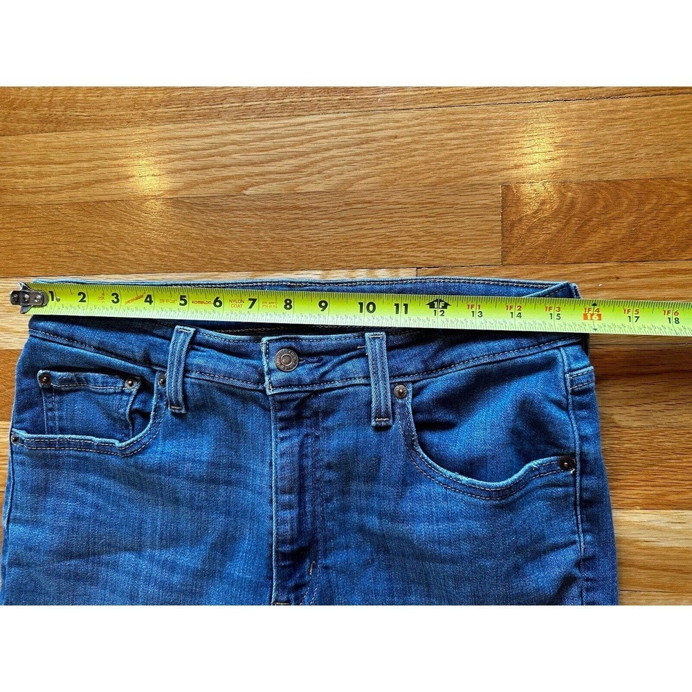 Levi’s 726 Flare Jeans Women’s Size 32x29 Dark Wash High Rise Slim Fit 5… - Picture 6 of 8